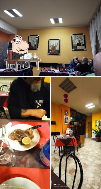 Ristorante Pizzeria Lucania si caratterizza per la interni e bevanda