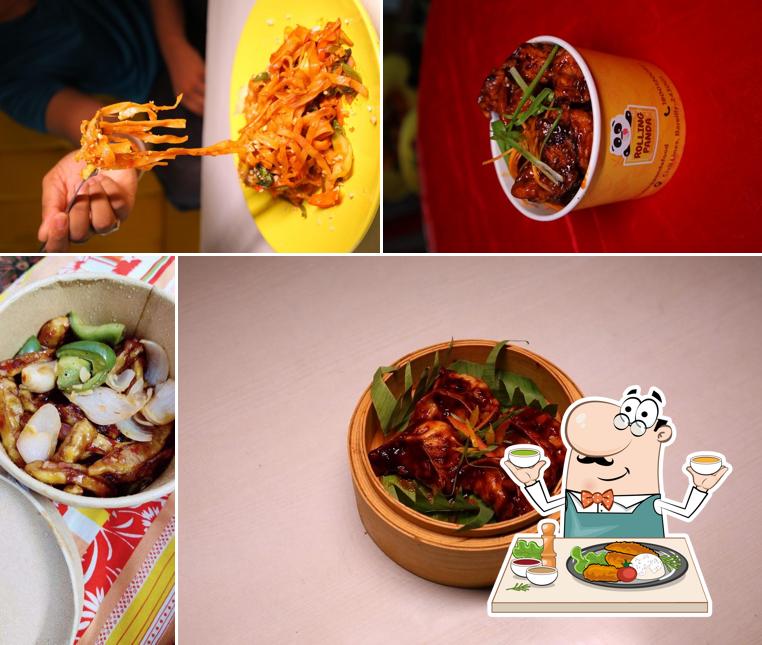 Food at Rolling Panda