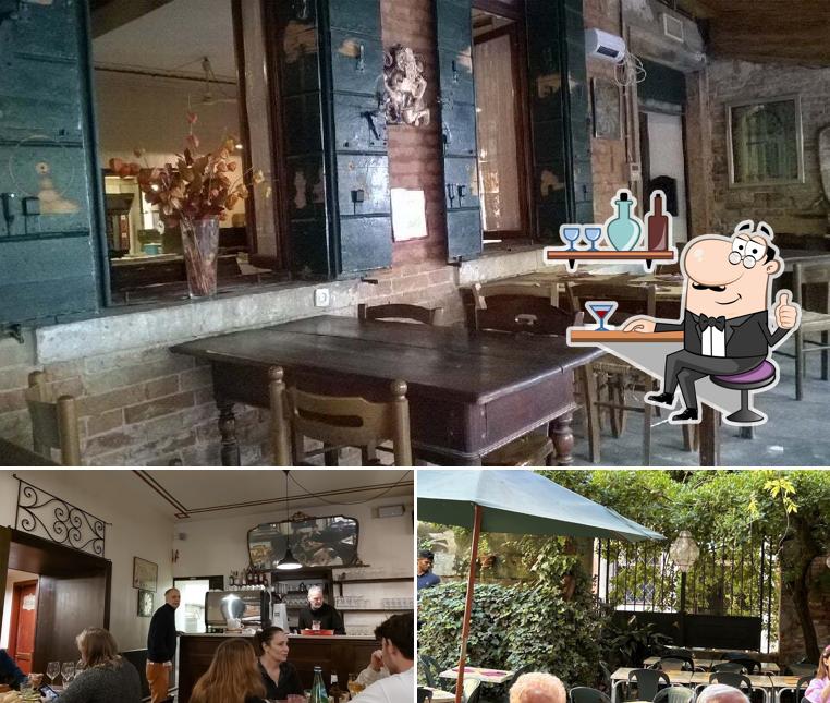 Gli interni di Osteria Trattoria Al Nono Risorto