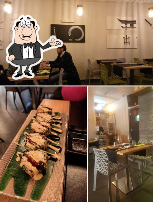 Dai un'occhiata agli interni di Honzen Fusion Japanese