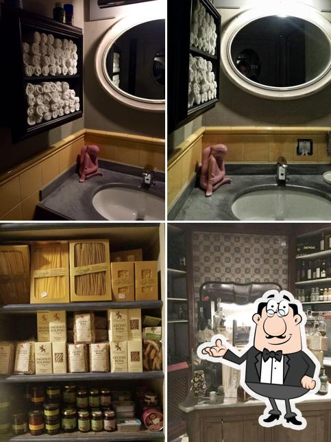 Gli interni di Olio Restaurant