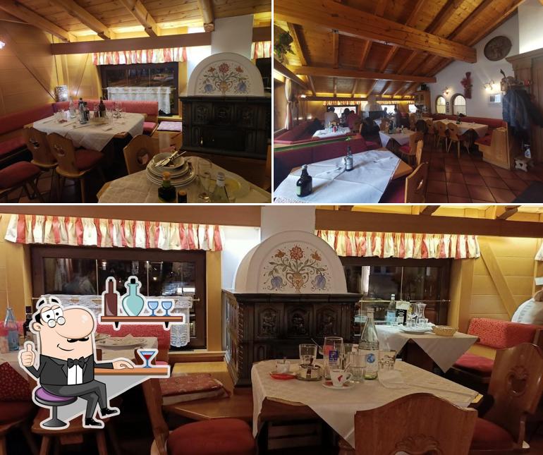 Gli interni di Ristorante trattoria Heidi