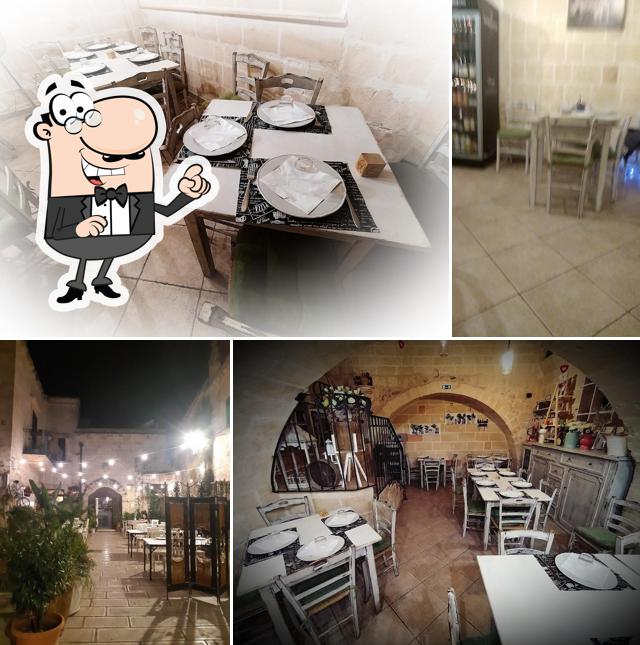 Gli interni di Zahir Trattoria