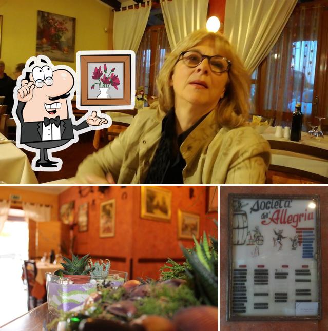 Gli interni di Trattoria al Cavallino Snc di Busolin Vito & C