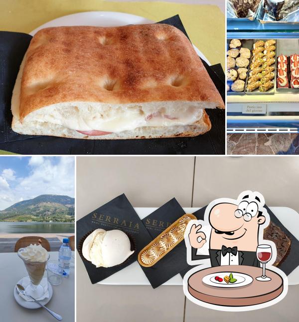 Platti al Pasticceria Serraia