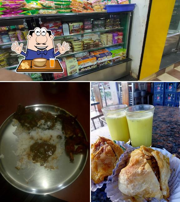 Food at Naveen bakery