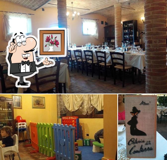 Dai un'occhiata agli interni di Osteria Della Contessa