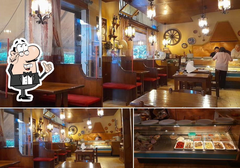 Gli interni di Pizzeria Manzoni