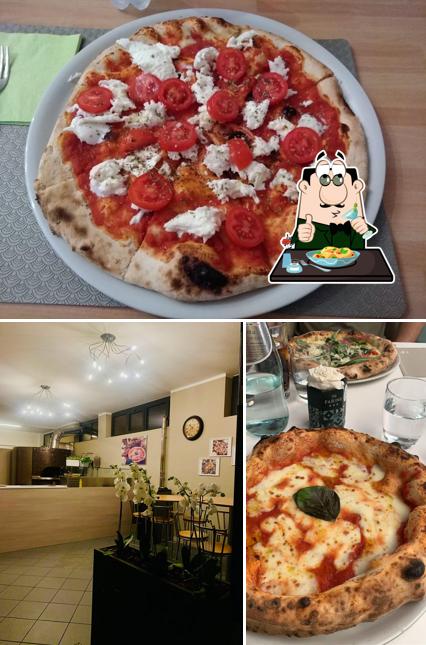 La foto di cibo e esterno da Pizzeria Serena