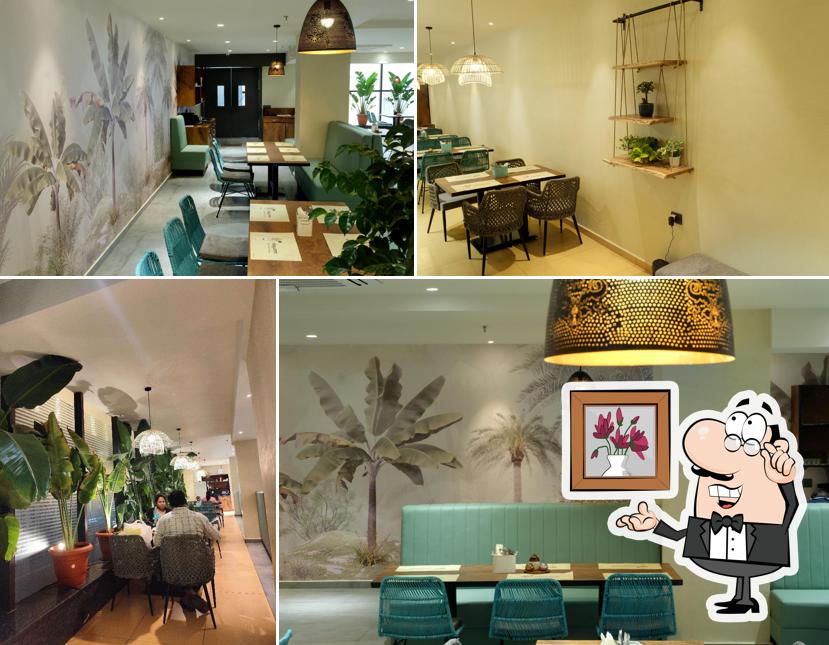 The interior of Rasyumm Multi Cuisine Restaurant