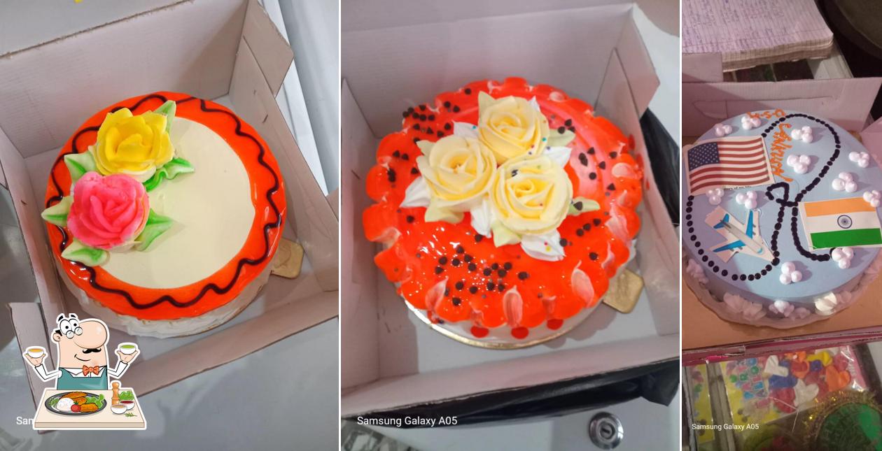 Grill pizza & cake