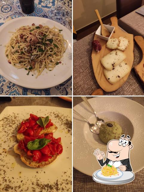 Spaghetti alla carbonara al Trattoria Reginella