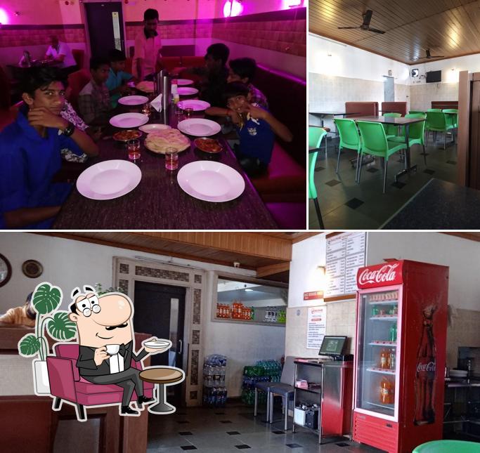 The interior of Shalimar Restaurant