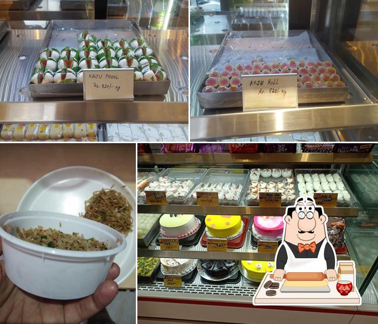Shree Makhan Bhog serves a number of sweet dishes