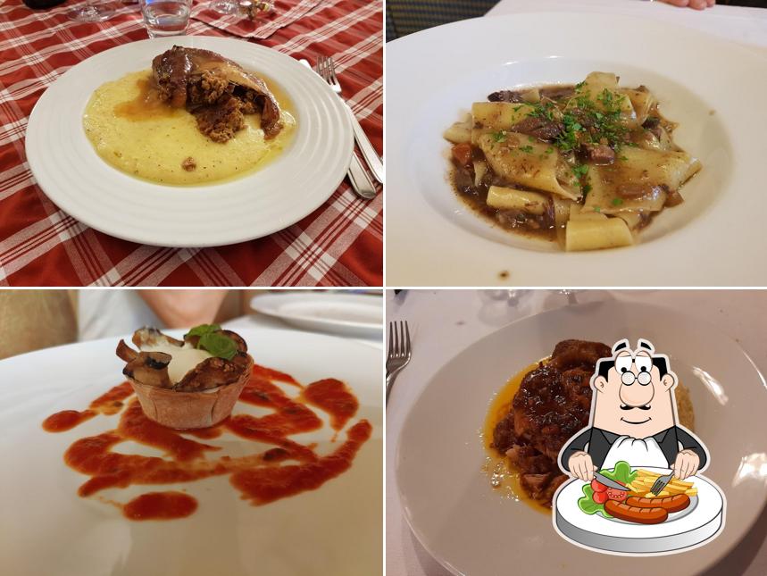 Platti al Ristorante Forno Antica Osteria