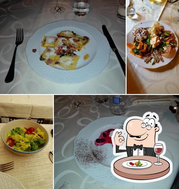 Cibo al Ristorante Mosaico al Teatro