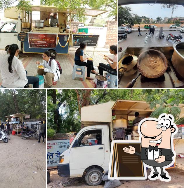 The exterior of Samarth Tea Tea On Wheels