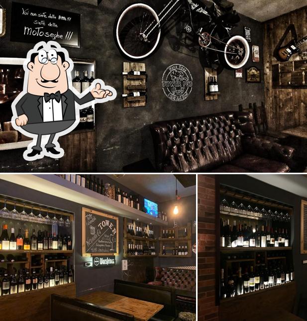 Dai un'occhiata agli interni di Towerpub