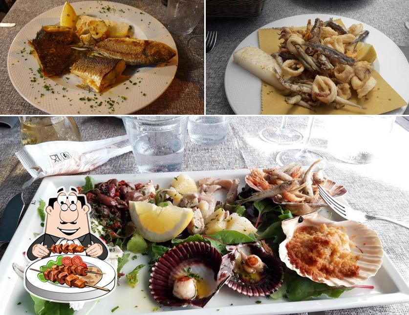 Cibo al Trattoria Al Pescatore