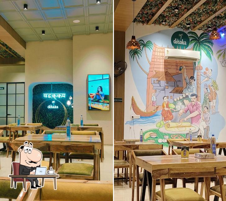 Check out how Dosaka - Taste of South Best Family restaurant in Sri Ganganagar/Best South Indian restaurant in Sri Ganganagar looks inside