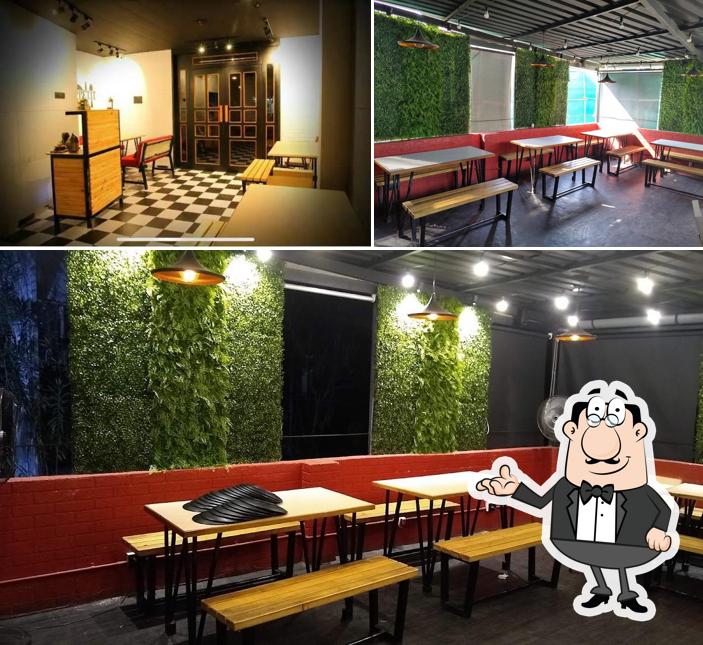 Take a seat at one of the tables at kolsa family restaurant
