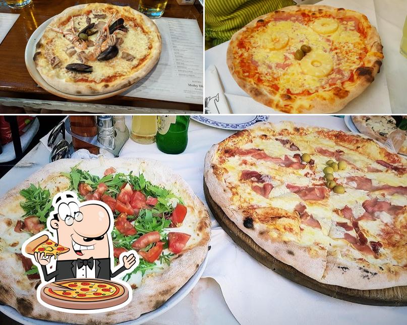 Ordina una pizza a Moby Dick