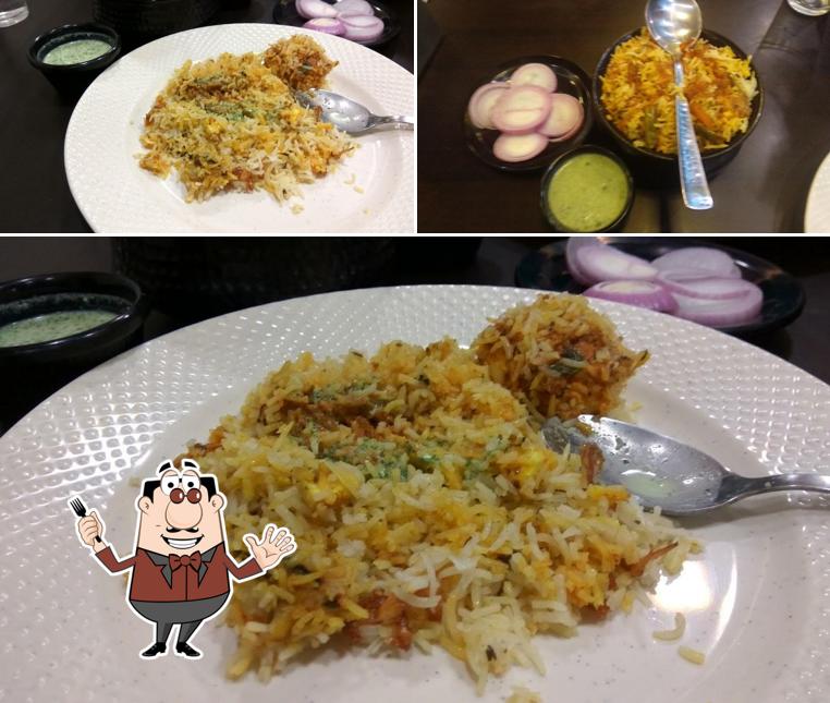 Food at Arpit's Rivaayat Traditional Hyderabadi Dum Biryani Hub in Bhopal