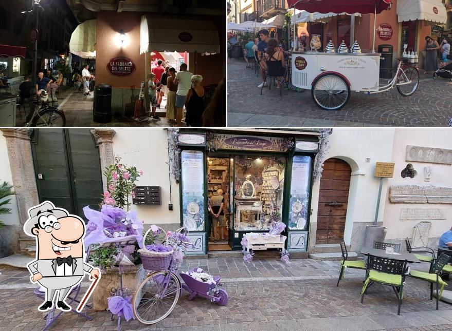 Gli esterni di La Fabbrica Del Gelato