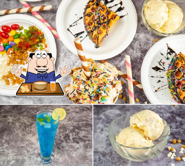 Food at Corner Sundae Icecreams Cakes Birthday Party Venue Anniversary Celebrations Private Theatre Kids Play Hyd