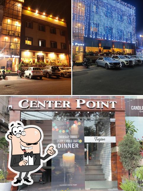 You can get some fresh air at the outside area of Hotel Center Point