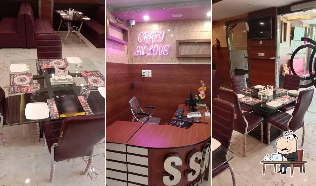 The interior of Olive Restaurant