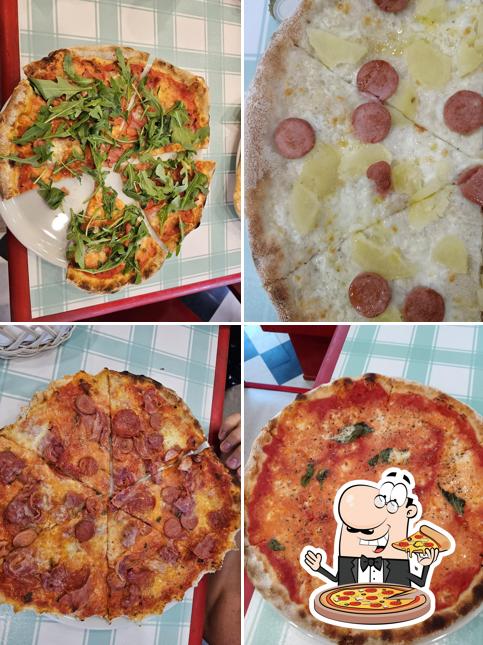Prenditi tra le molte varianti di pizza