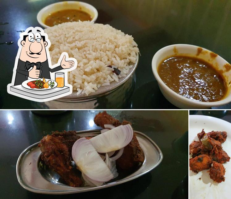 Meals at Bismillah Hotel, katapady
