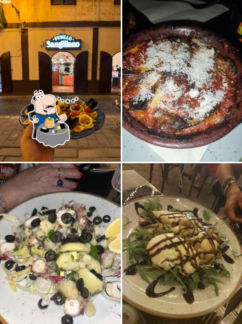Cibo al Fusillo Sangiliano