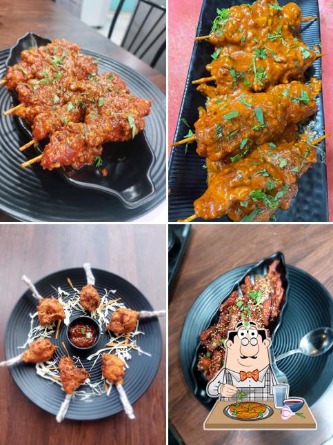 Chicken wings at Kitchen 102
