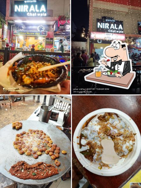 Food at Nirala Chat Wala