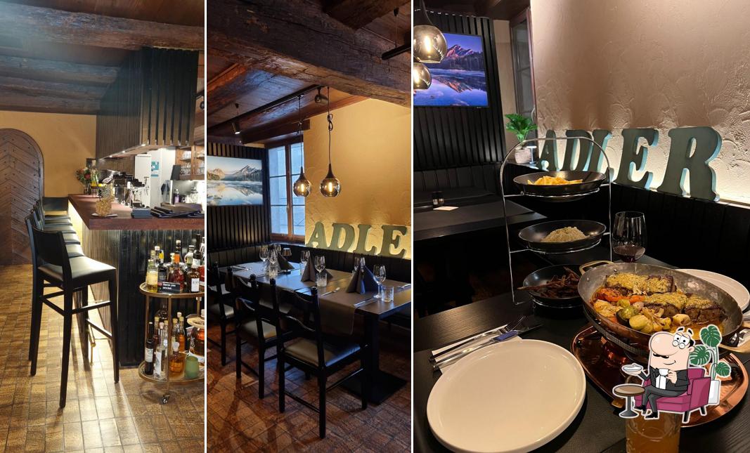 Siediti a un tavolo di Restaurant & Bar Adler Berlingen