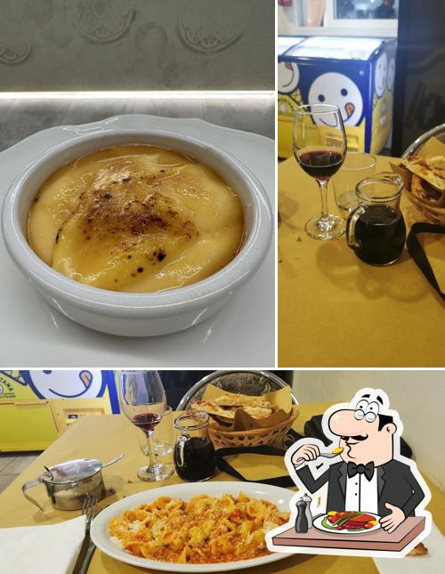 Creme brulee al Ristorante Villa Claudia Resort