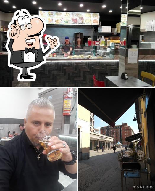 Gli interni di Cairo Pizza Corsico