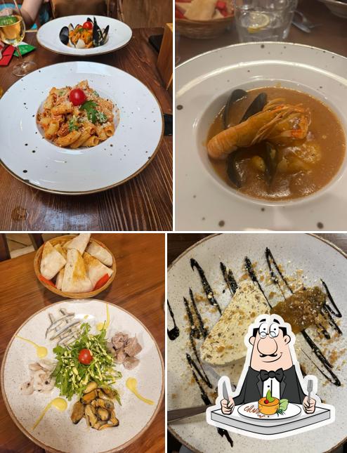 Platti al Trattoria Mediterraneo
