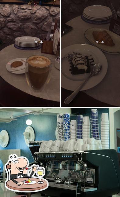The image of food and exterior at Cafe Greko Reserve Mohali