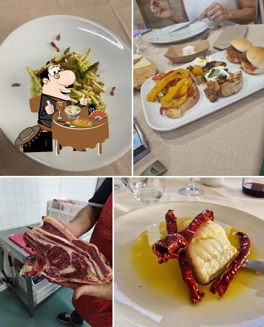 Cibo al Osteria Punto e a Capo