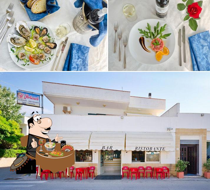 Guarda la immagine che presenta la cibo e interni di Hotel Al Porticciolo