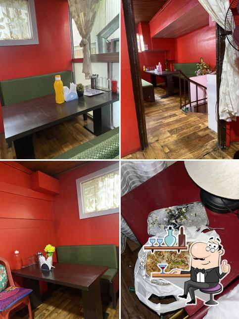 The interior of THE NOOK