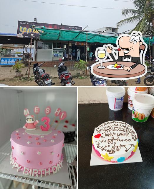 This is the photo showing food and exterior at Trinity Cafe