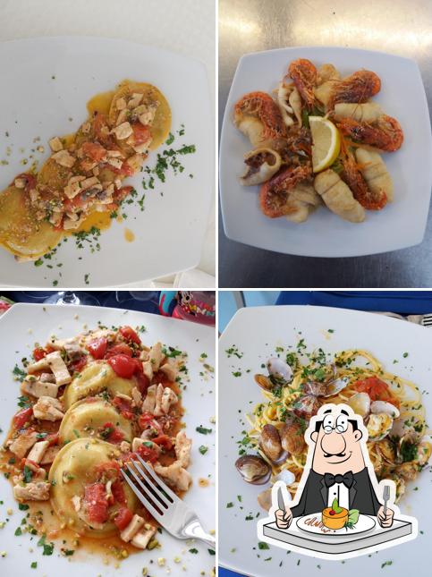 Cibo al Ristorante Nausicaa Stabilimento Balneare