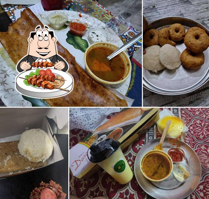 Food at Dosai A South Indian Restaurant