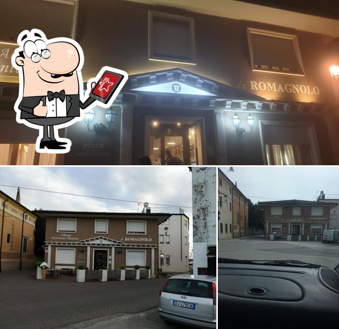 Puoi goderti l'aria fresca da seduto all'esterno di Albergo Ristorante da Romagnolo