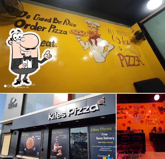 Check out how Kites Pizza looks inside