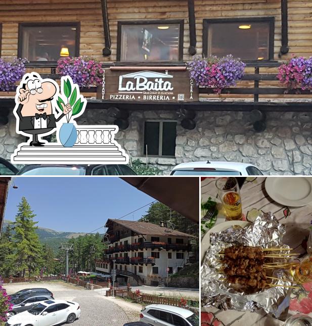 L'area esterna è una caratteristica importante di La Baita